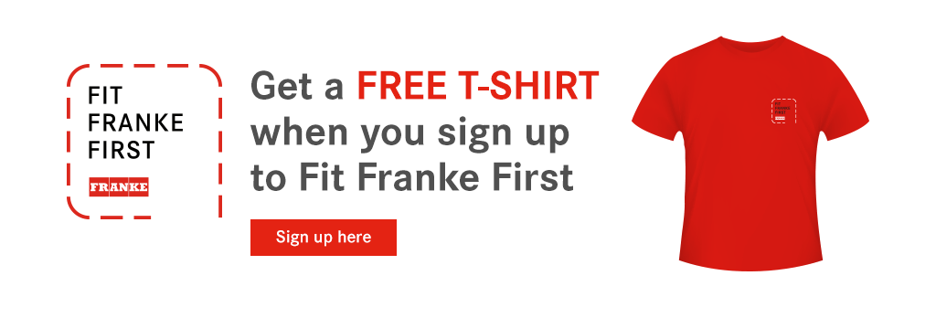Get a FREE T-SHIRT when you sign up to Fit Franke First